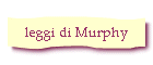 leggi di Murphy