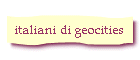 italiani di geocities