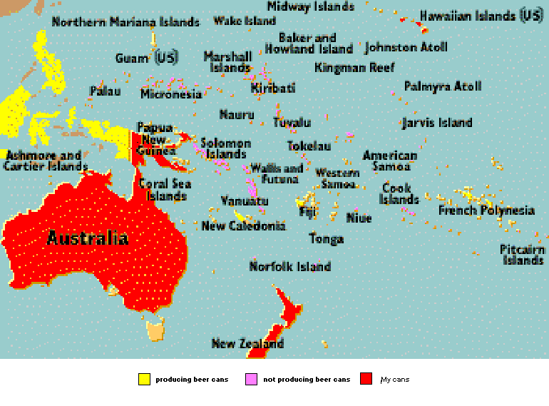 MAPA OCEANIA