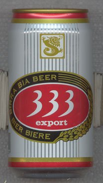 333 Export Beer, 330mL