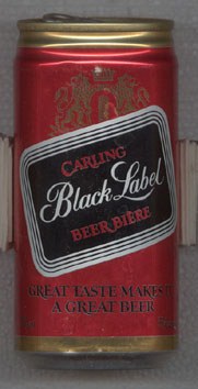 Carling Black Label Beer, 355mL