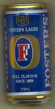 Foster's Lager, 375mL (Sydney 2000 Olympics)