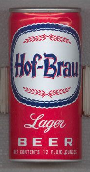 Hof-Brau Lager Beer, 12oz