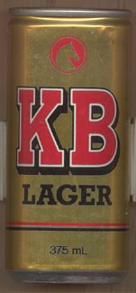 KB Lager (horse's head logo)