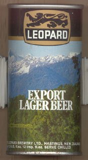 Leopard Export Lager, 340mL