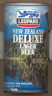 New Zealand Deluxe Lager Beer