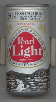 Pearl Light Beer, 12oz