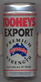 Tooheys Export Premium Strength, 375mL