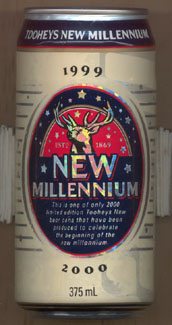 Tooheys Millennium can