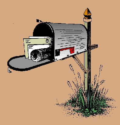 [MAILBOX FOR BILLS]