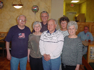 Ed, Gerry, Ted, Ray, Maryann, Dorothy