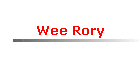 Wee Rory