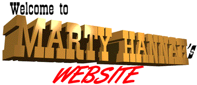 Welcome to Marty Hannah's Website