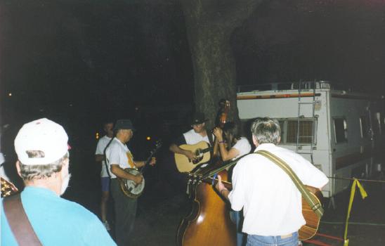 Street jam in West grounds