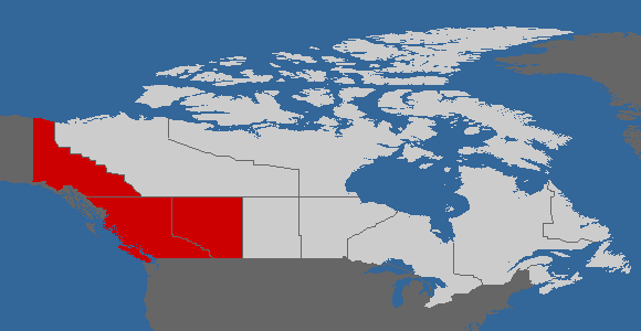 Canadian Provinces I have visited by motorcycle since July 2007