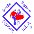 Single Square Dancers USA logo and link