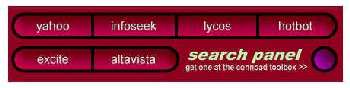 red search panel