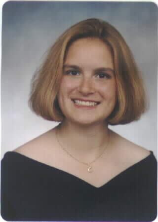 Dusti's  high school graduation picture.