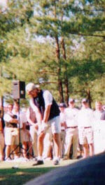 Edwin McCain teeing off