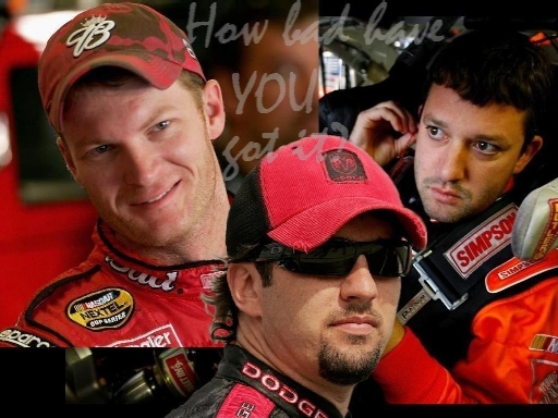 WOO HOO!! GO Jr!!!! GO TONY!!!! GO Elliott!!!! 