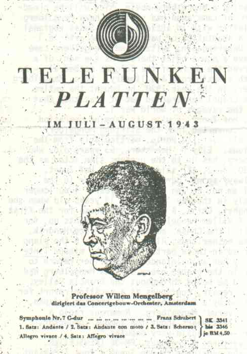 Telefunken advertisement referred to in article.