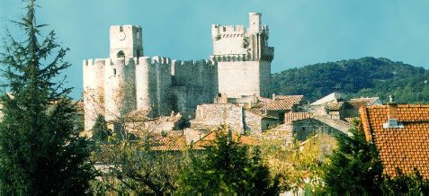 Panoramic View of the Medieval Center