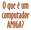 O que  um AMIGA?