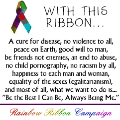 Rainbow Ribbon Campaign