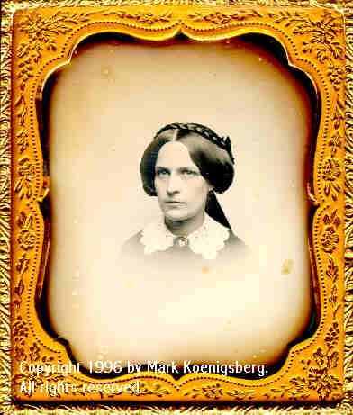 Sixth-plate daguerreotype of Woman