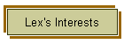 Lex's Interests