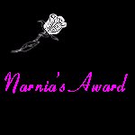 Narnia's Award, click to go to www.velvet.net