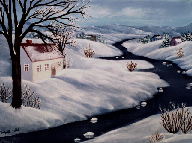 Paysage d'hiver