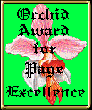 Orchid Lady's award