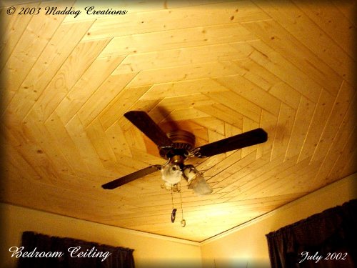 Lithiuanian Pine Ceiling ( July 2002)