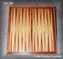 International Game Board / Backgammon Side (July 2000)