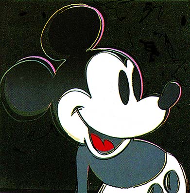 Andy Warhol, Mickey.