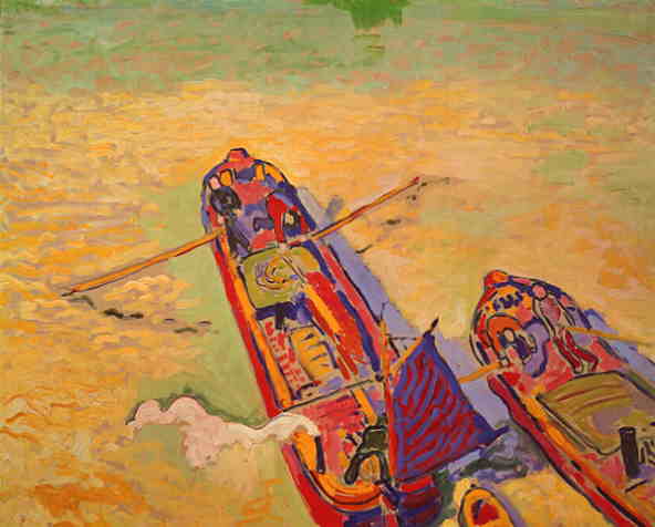 Derain, barges de la Seine