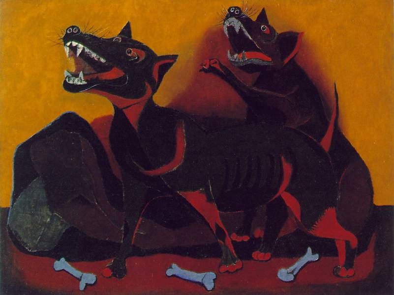 Rufino Tamayo, chiens.