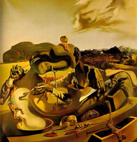 Salvador Dali, cannibalisme en automne