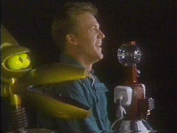 MST3K's (l-r) Crowe, Mike Nelson, & Tom Servo