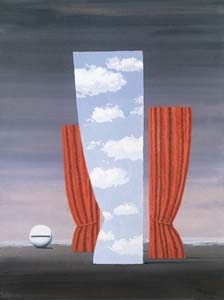 {painting by Magritte}