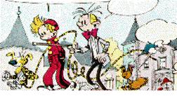 Spirou and his friends