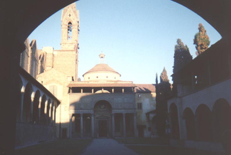 Capilla de los Pazzi de Brunelleschi