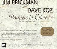 "Partners In Crime" promo CD cover