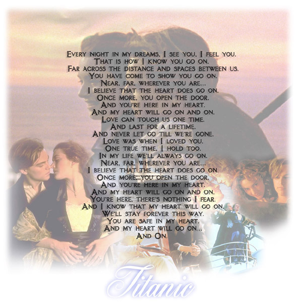 Titanic Lyric