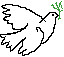 Dove of peace.