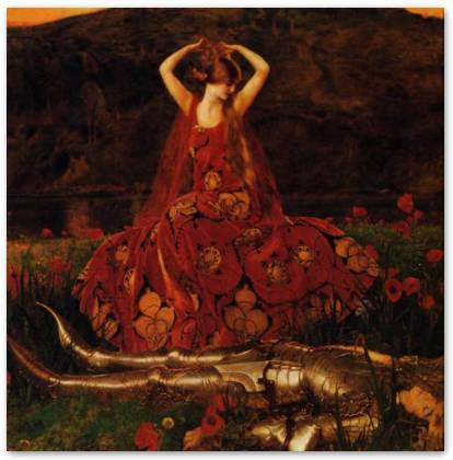 La Belle Dame Sans Merci by Frank Cadogan Cowper