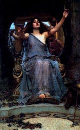 Circe offering the cup to Ulysses