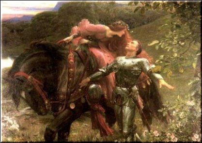 La Belle Dame Sans Merci by Sir Frank Dicksee