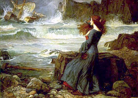 Miranda-The Tempest by John William Waterhouse